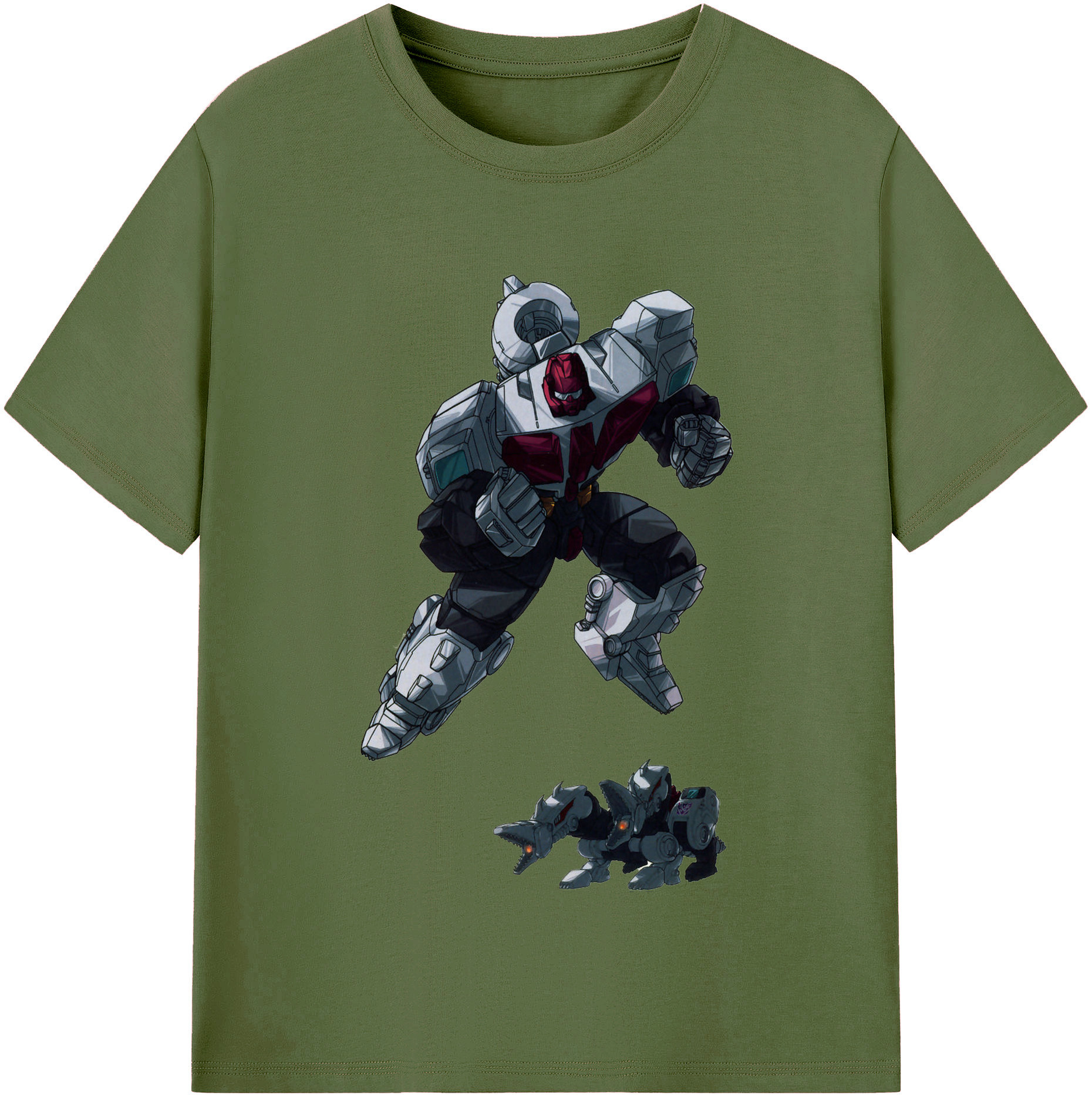 （画像用）  綿100％半袖Tシャツ（フロントプリント）